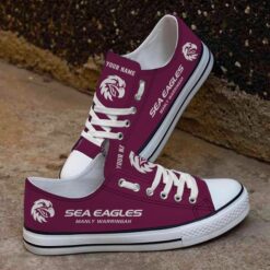 Manly Sea Eagles – Low Top Shoes Limited Edition with Your Name