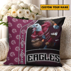 Manly Warringah Sea Eagles – Square Pillow Case Premium Edition with Your Name