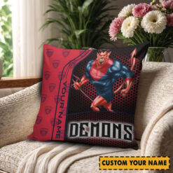 Melbourne Demons – Square Pillow Case Dreamy Edition with Your Name