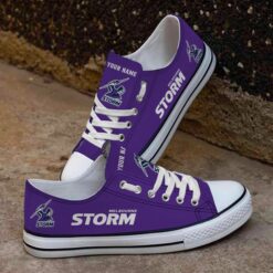 Melbourne Storm – Low Top Shoes Limited Edition with Your Name