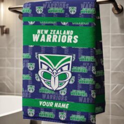 New Zealand Warriors – Bath Towel Limited Edition with Your Name
