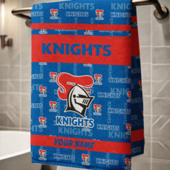 Newcastle Knights – Bath Towel Limited Edition with Your Name