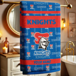 Newcastle Knights – Bath Towel Limited Edition with Your Name