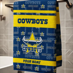 North Queensland Cowboys – Bath Towel Limited Edition with Your Name