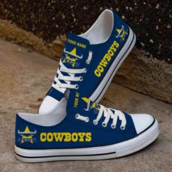 North Queensland Cowboys – Low Top Shoes Limited Edition with Your Name