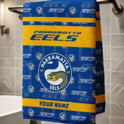 Parramatta Eels – Bath Towel Limited Edition with Your Name