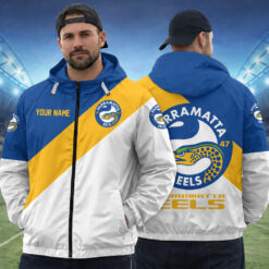 Parramatta Eels – Full Zip Hoodie Exclusive Edition with Your Name