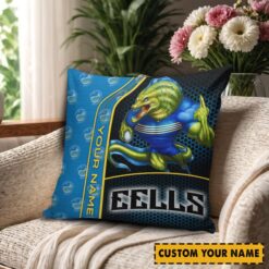 Parramatta Eels – Square Pillow Case Premium Edition with Your Name