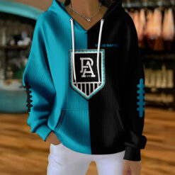 Port Adelaide – Women Hoodie Signature Edition with Your Name