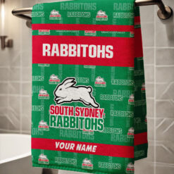 South Sydney Rabbitohs – Bath Towel Limited Edition with Your Name