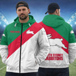 South Sydney Rabbitohs – Full Zip Hoodie Exclusive Edition with Your Name