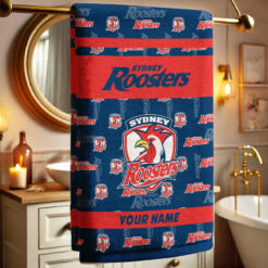Sydney Roosters – Bath Towel Limited Edition with Your Name