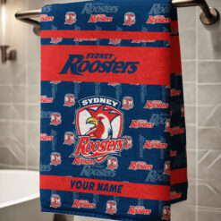 Sydney Roosters – Bath Towel Limited Edition with Your Name