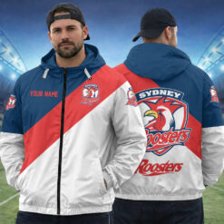 Sydney Roosters – Full Zip Hoodie Exclusive Edition with Your Name