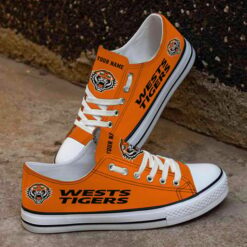 Wests Tigers – Low Top Shoes Limited Edition with Your Name