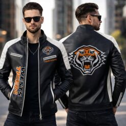 Wests Tigers – Slim-fit Leather Jacket Special Edition with Your Name