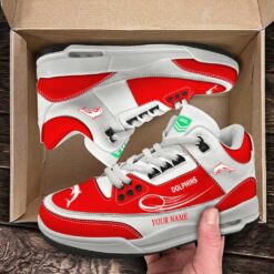 Dolphins – Air Jordan 3 Sneakers Special Edition with Your Name