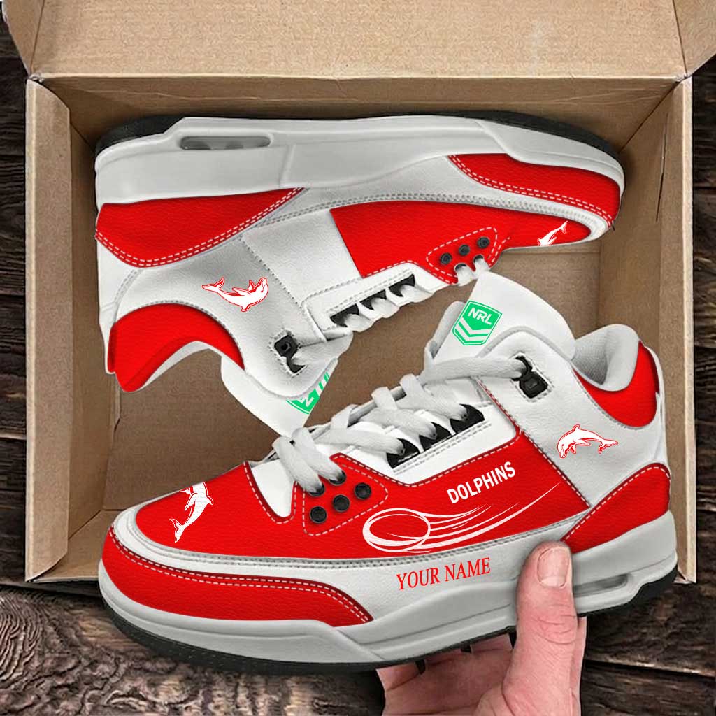Dolphins – Air Jordan 3 Sneakers Special Edition with Your Name Dolphins – Air Jordan 3 Sneakers Special Edition with Your Name