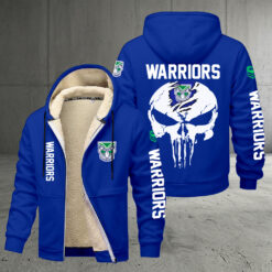 New Zealand Warriors – Zipper Jacket Punisher Skull with Your Name