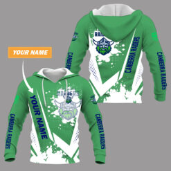 Canberra Raiders – Pullover Hoodie Stylish with Your Name