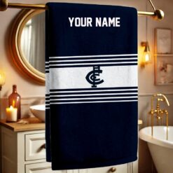 Carlton Blues – Bath Towel Fan Edition with Your Name
