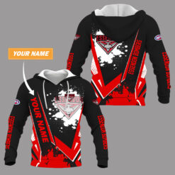 Essendon Bombers – Pullover Hoodie Stylish with Your Name