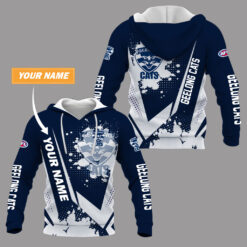 Geelong Cats – Pullover Hoodie Stylish with Your Name