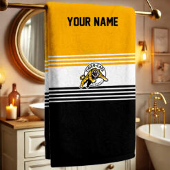 Hamilton Tiger-Cats – Bath Towel Special Edition with Your Name