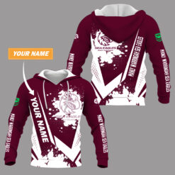 Manly Warringah Sea Eagles – Pullover Hoodie Stylish with Your Name