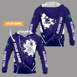 Melbourne Storm – Pullover Hoodie Stylish with Your Name