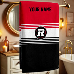 Ottawa Redblacks – Bath Towel Special Edition with Your Name