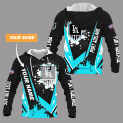 Port Adelaide – Pullover Hoodie Stylish with Your Name