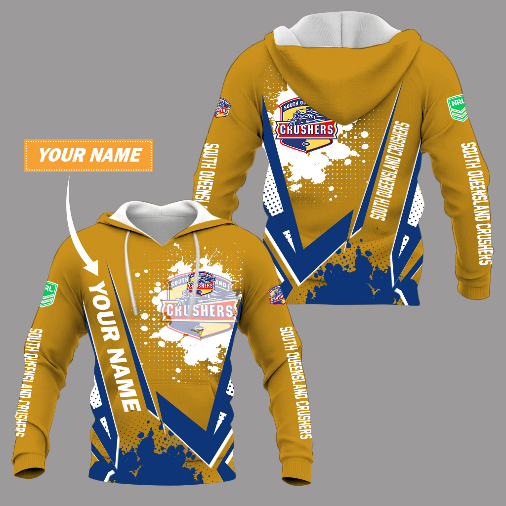South Queensland Crushers – Pullover Hoodie Stylish with Your Name South Queensland Crushers – Pullover Hoodie Stylish with Your Name