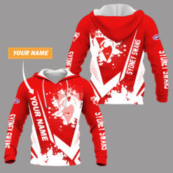 Sydney Swans – Pullover Hoodie Stylish with Your Name