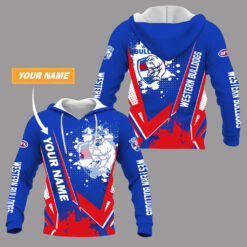 Western Bulldogs – Pullover Hoodie Stylish with Your Name