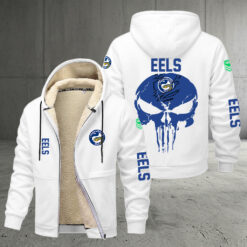 Parramatta Eels – Zipper Jacket Punisher Skull with Your Name