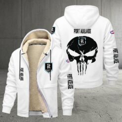 Port Adelaide – Zipper Jacket Punisher Skull with Your Name
